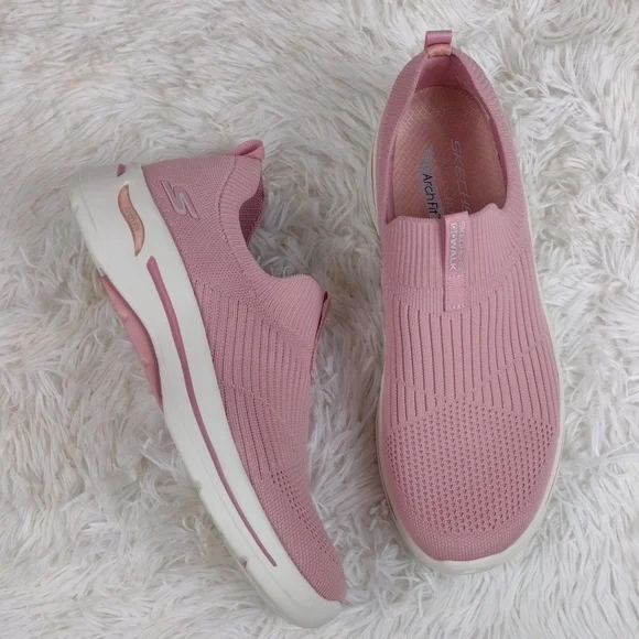Skechers Women's Blush Slip-On Gowalk Sneakers Size 8.5 - Picture 10 of 10